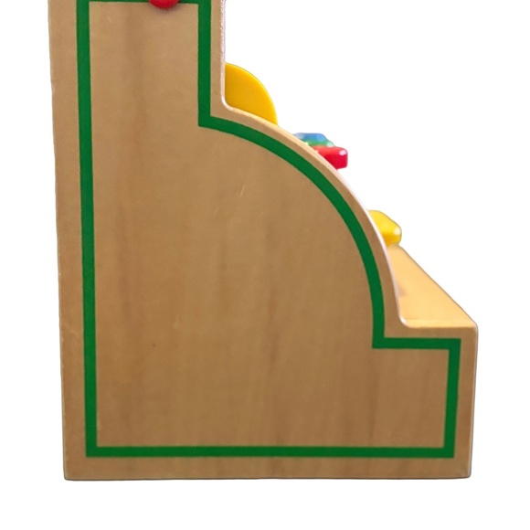 Melissa & Doug Spin & Swipe Wooden Cash Register – Toy Only - Picture 6 of 8